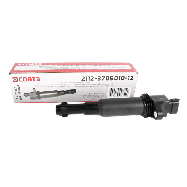 Катушка зажигания 2112-3705010-12 16кл 1.6 ВАЗ 21124, 11194, 2170, 2190 СОАТЭ купить в интернет-магазине tuning063 Катушка зажигания 2112-3705010-12 16кл 1.6 ВАЗ 21124, 11194, 2170, 2190 СОАТЭ купить в интернет-магазине tuning063