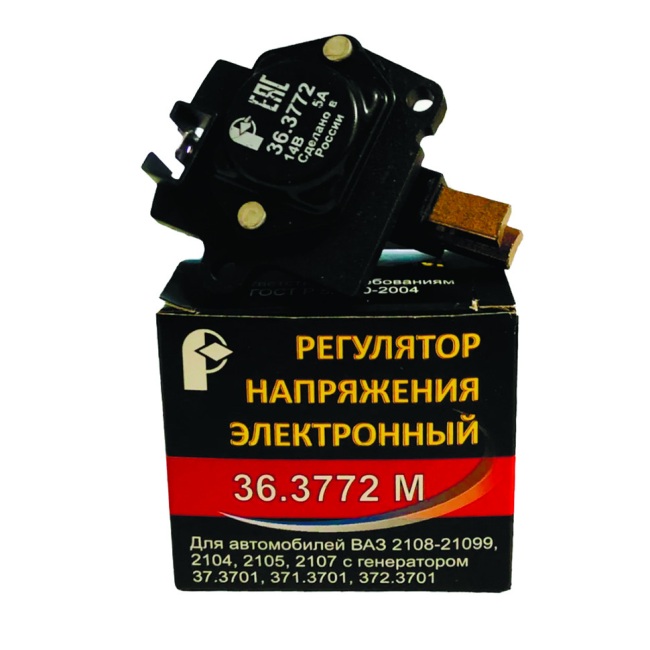 Регулятор напряжения (36.3772М) для ВАЗ 2104, 2109 с ген. 37.3707, 371.3701, г. Пенза купить в интернет-магазине tuning063 Регулятор напряжения (36.3772М) для ВАЗ 2104, 2109 с ген. 37.3707, 371.3701, г. Пенза купить в интернет-магазине tuning063